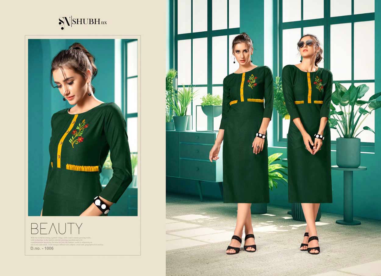 Shubh Nx Aashiqui Gold Vol-3 Rooby Om Slub Kurti Shubh Nx Aashiqui Gold Vol-3 Rooby Om Slub Kurti